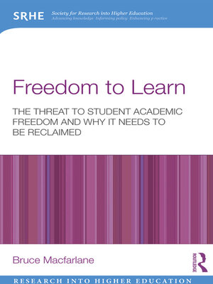 cover image of Freedom to Learn